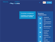 Tablet Screenshot of ortodonciagomez.com